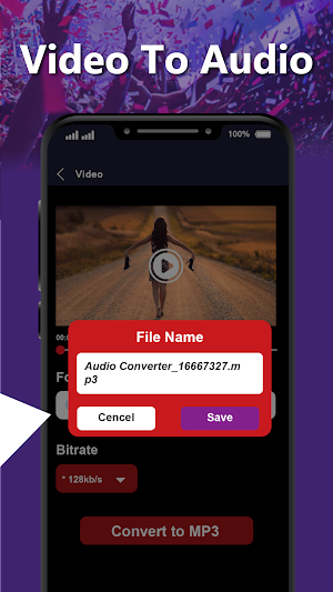 Video To Audio: Mp3 Cutter Screenshot 2