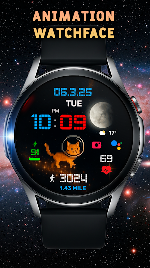 WIN - Space Cat Animated Screenshot 0