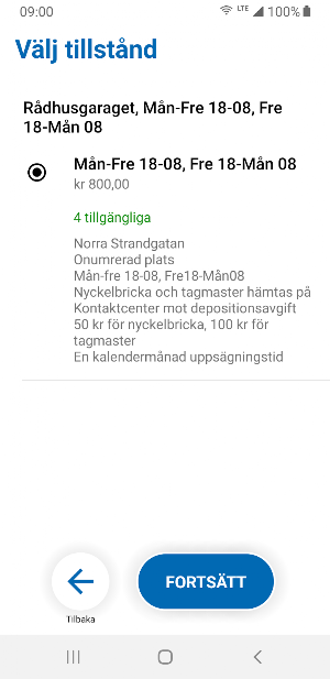 Parkera Helsingborg Screenshot 1