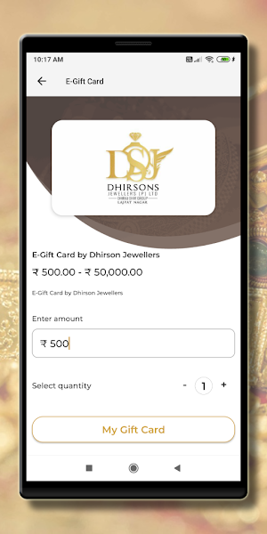 Dhirsons Jewellers Screenshot 2