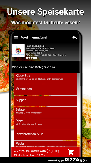 Food International Brühl Screenshot 3