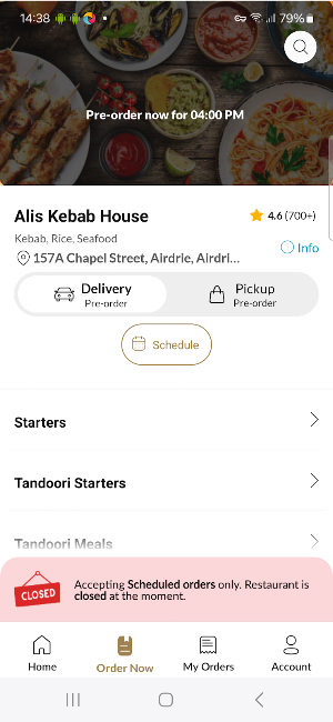 Alis Kebab House Screenshot 2