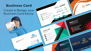 Digital Business Card Maker Screenshot 1