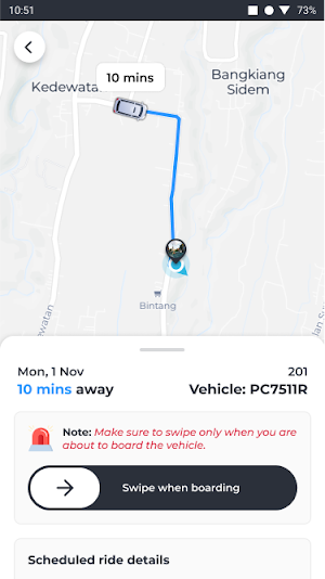 SMART Shuttle @Ubud Screenshot 3