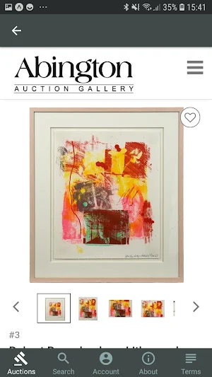 Abington Auction Gallery Live Bidding Screenshot 2