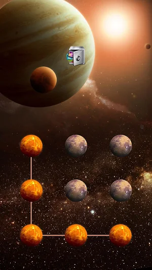 AppLock Theme Universe Screenshot 0