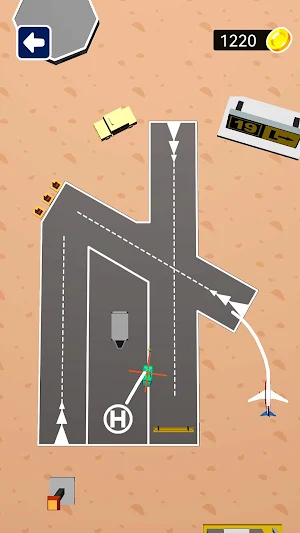 Crazy Aircraft Landing Screenshot 2