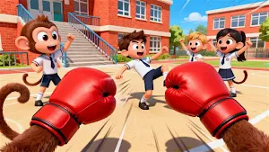 Monkey Prankster School Life Screenshot 1