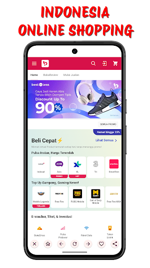 Indonesia Online Shopping Screenshot 1