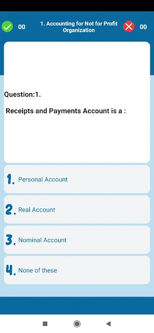 ICS XII Accounts MCQ Screenshot 3