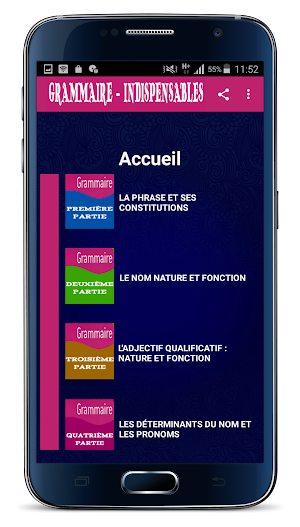 Grammaire - Les indispensables Screenshot 2
