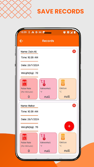 Body Temperature-Fever Tracker Screenshot 3