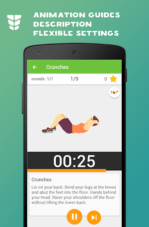 Perfect abs - Six Pack workout Be Stronger Screenshot 3