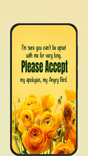 sorry messages Screenshot 3
