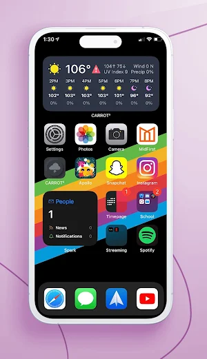 iPhone 15 icon pack, launcher Screenshot 3