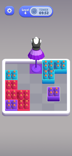 Dress Color Jam: Thread Knit Screenshot 0