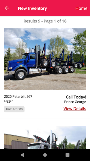 Peterbilt Pacific, Inc. Screenshot 2