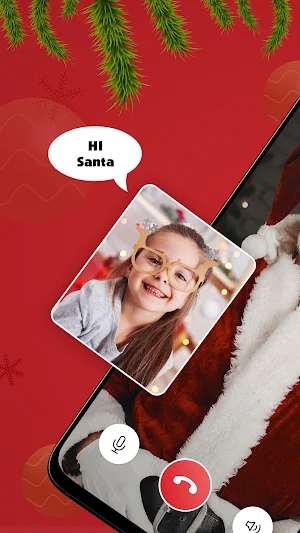 Santa Claus Prank Video Call Screenshot 0