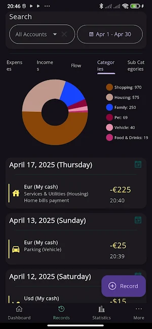 Budget Guardian Money App Screenshot 0