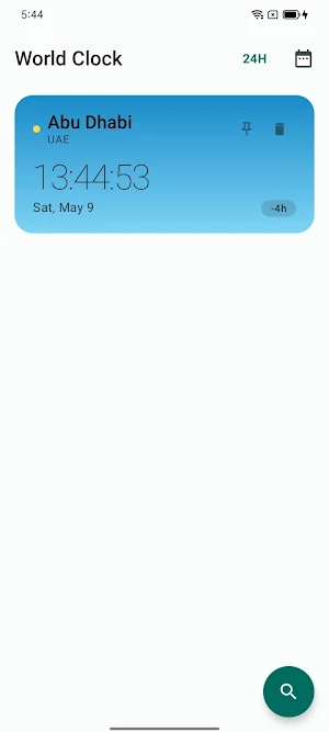 Horizon Clock Link Screenshot 2