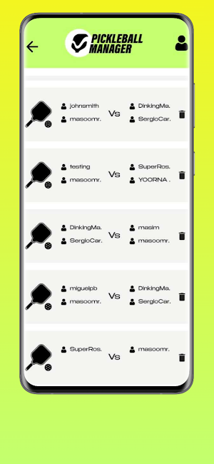 Pickleball Manager Screenshot 3