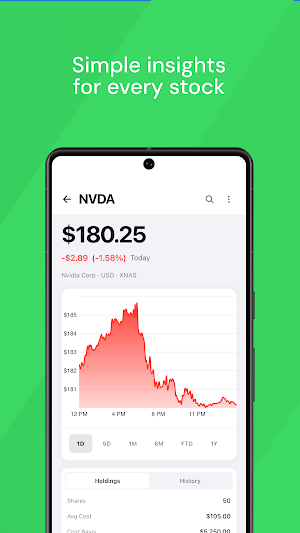 Finance 2049 Portfolio Tracker Screenshot 2