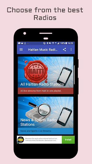 Haiti Radio - All Radio Stations from Haiti 📻 Screenshot 0