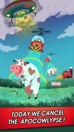 Aliens VS Cowmander Screenshot 0
