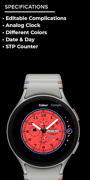 Night ver 25 - watch face Screenshot 3