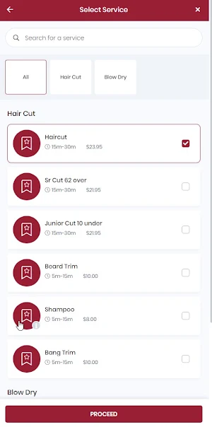 HairCuts, Ltd. Screenshot 2
