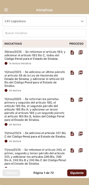 Congreso Sinaloa Screenshot 3