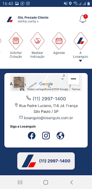 Losangulo Corretora Screenshot 2