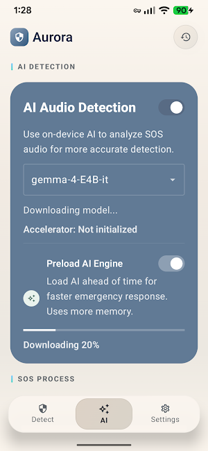 Aurora Security - SOS Alert Screenshot 3