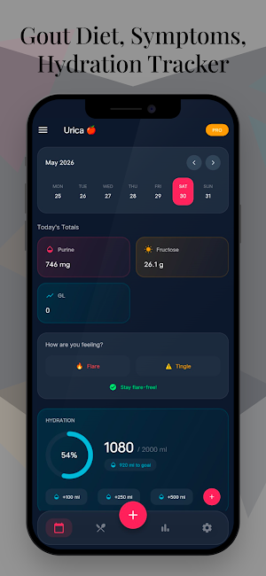 MyPurine : Uric & Gout Tracker Screenshot 0