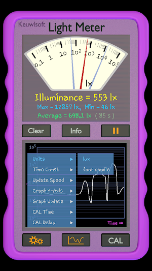 Light Meter Screenshot 2