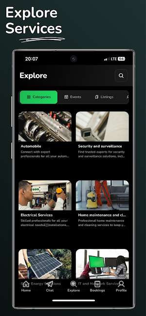 Stratify - Services on Demand Screenshot 1