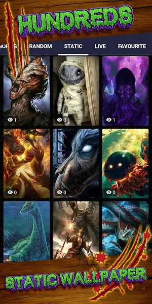 monster wallpaper Screenshot 3