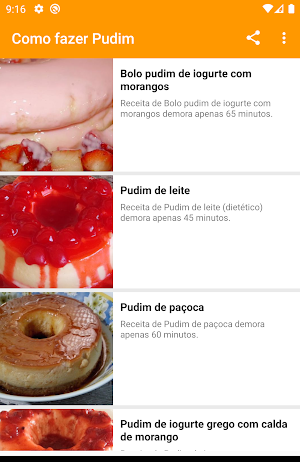 Como fazer Pudim Screenshot 2