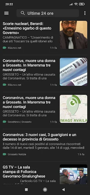 Grosseto notizie Screenshot 2