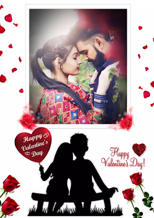 Valentine Day Photo Frame 2024 Screenshot 1