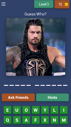 WWE Superstar Quiz Screenshot 2