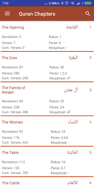 Holy Quran - Simple Clean Easy Screenshot 3