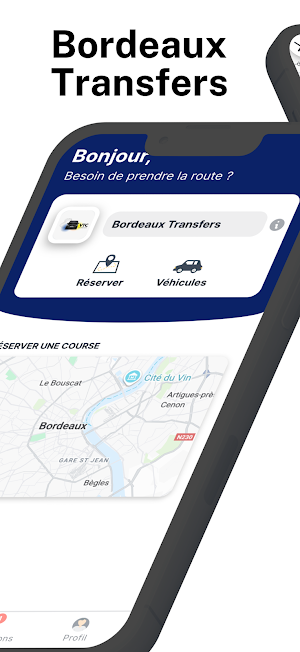 Bordeaux Transfers Screenshot 0