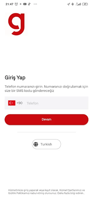Gelgit Sürücü Screenshot 0