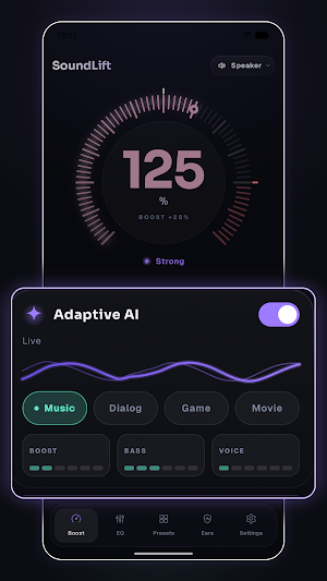 SoundLift: Volume Booster, EQ Screenshot 2