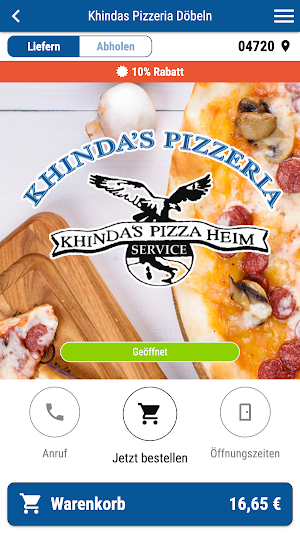 Khindas Pizzeria Döbeln Screenshot 0