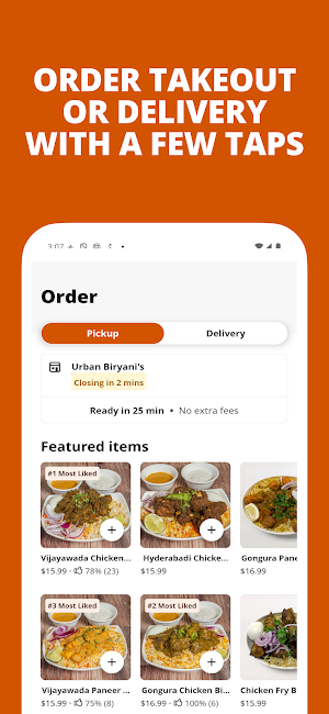 Urban Biryani's Screenshot 0