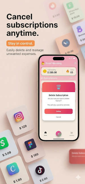 Subscriptions & Bills Reminder Screenshot 3