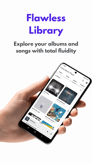 Clean Music Player Screenshot 1