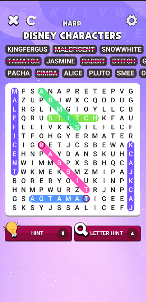 Word Search - Word Puzzle Game Screenshot 2